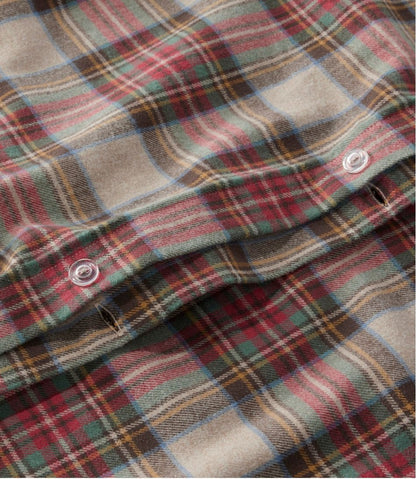 Heritage Chamois Flannel Comforter Cover Collection, Plaid | L.L.Bean online