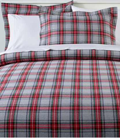 Heritage Chamois Flannel Comforter Cover Collection, Plaid | L.L.Bean online
