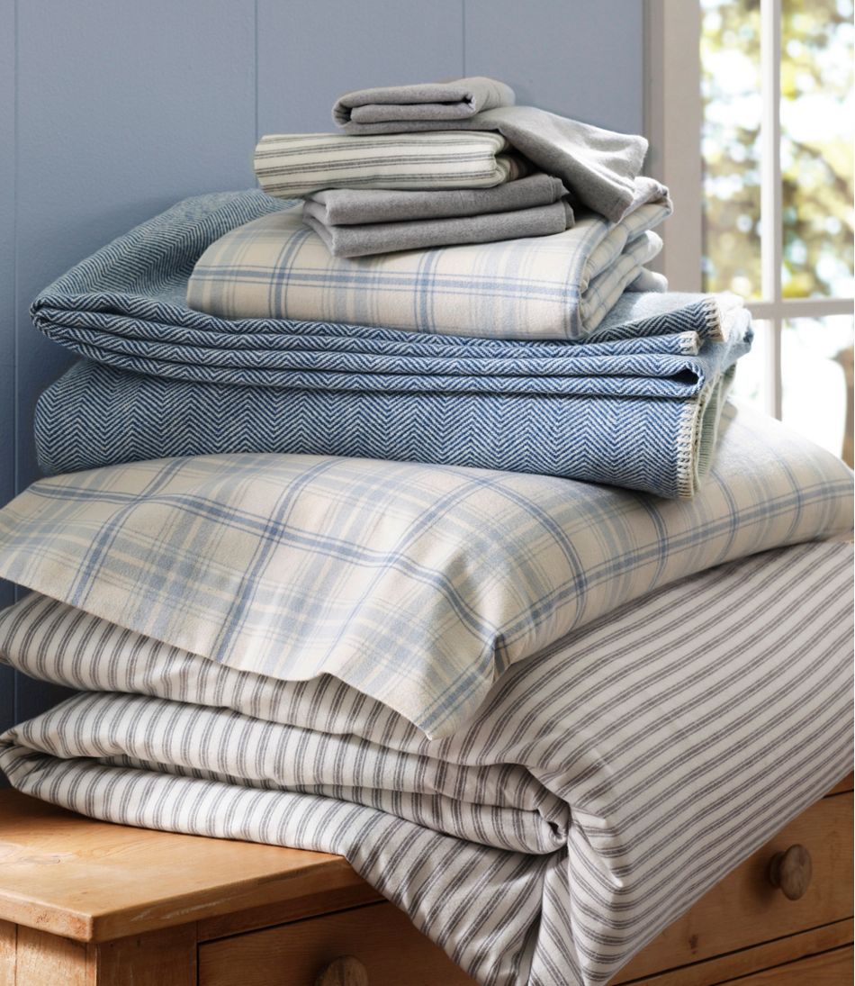 Ultrasoft Comfort Flannel Sheet Set, Plaid | L.L.Bean US
