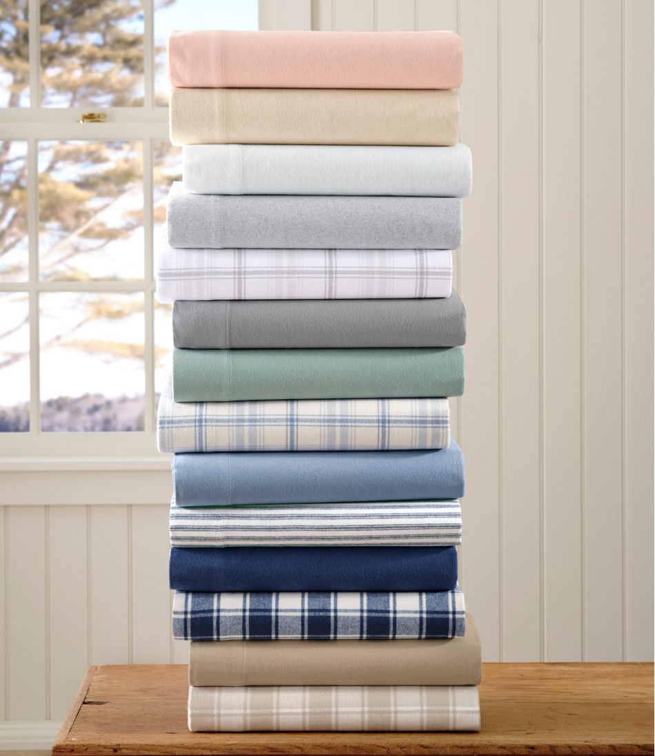 Ultrasoft Comfort Flannel Sheet Set, Plaid | L.L.Bean US