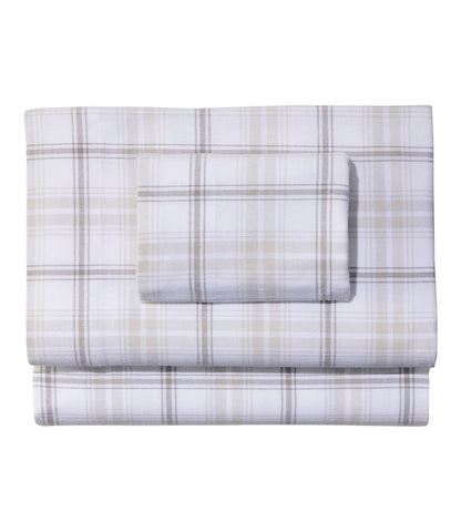 Ultrasoft Comfort Flannel Sheet Set, Plaid | L.L.Bean US