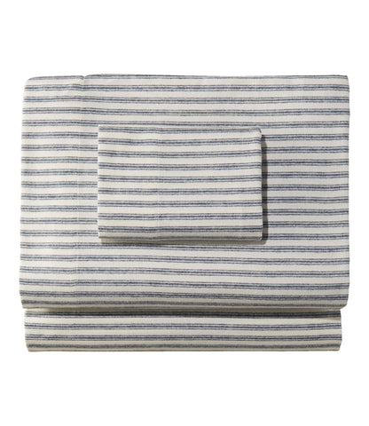 Ultrasoft Comfort Flannel Sheet Set, Stripe | L.L.Bean outlet