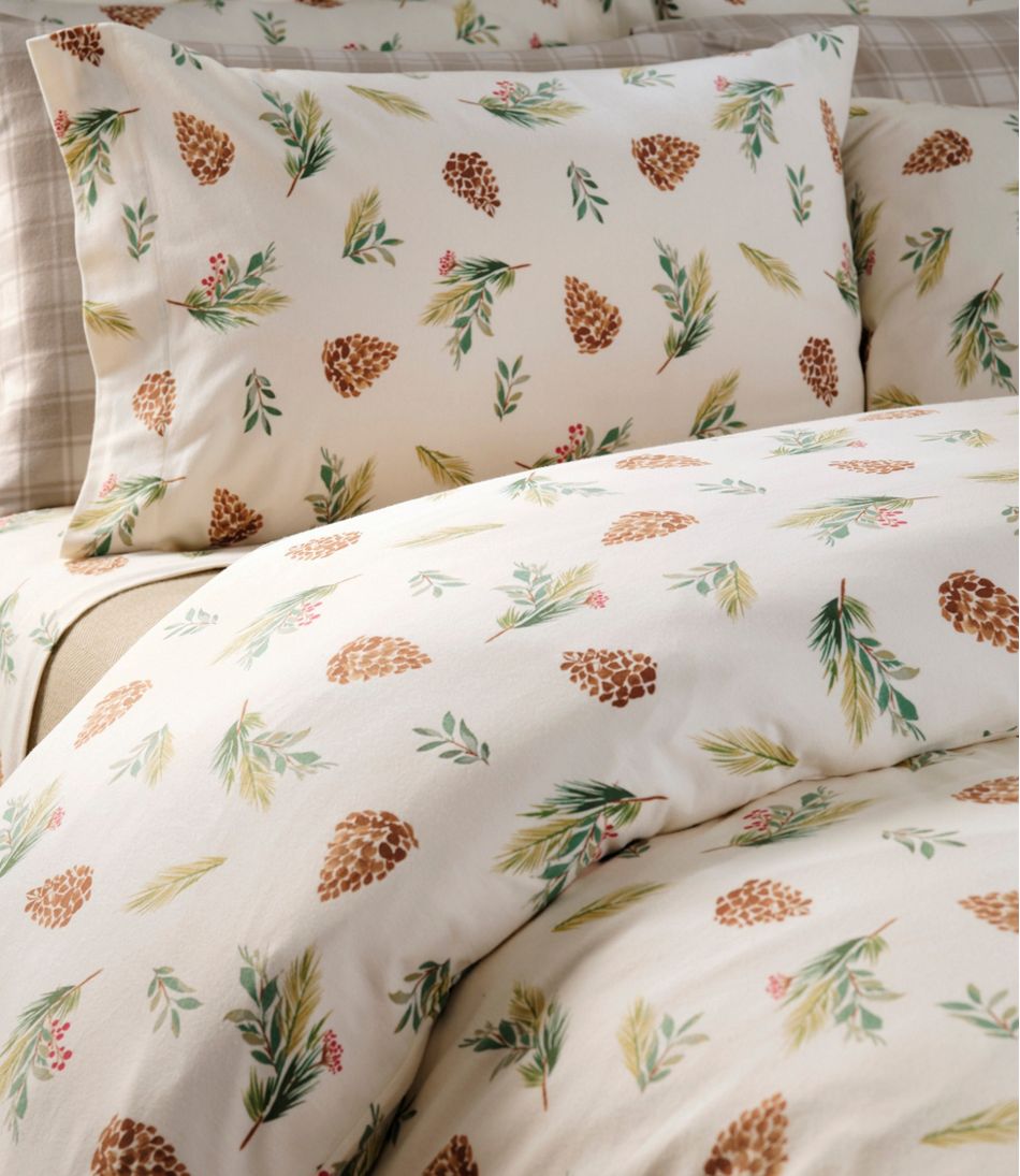Evergreen Flannel Sheet Collection | L.L.Bean online