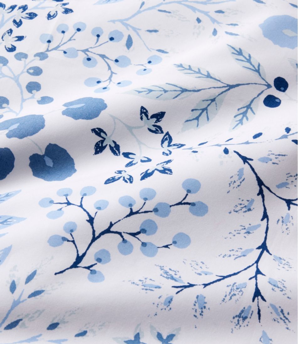 280-Thread-Count Pima Cotton Percale Sheet Set, Print | L.L.Bean US