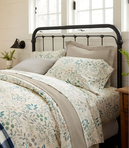280-Thread-Count Pima Cotton Percale Sheet Set, Print | L.L.Bean US