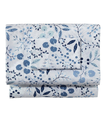 280-Thread-Count Pima Cotton Percale Sheet Set, Print | L.L.Bean US