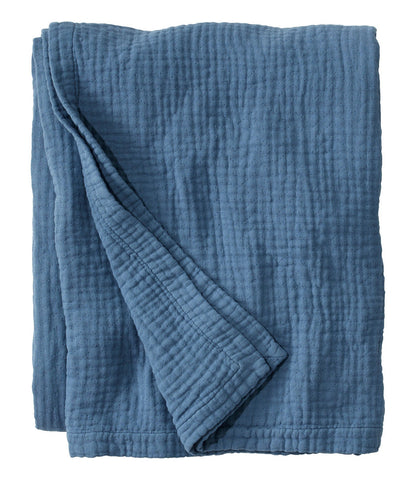 Lightweight Cotton Gauze Blanket | L.L.Bean outlet