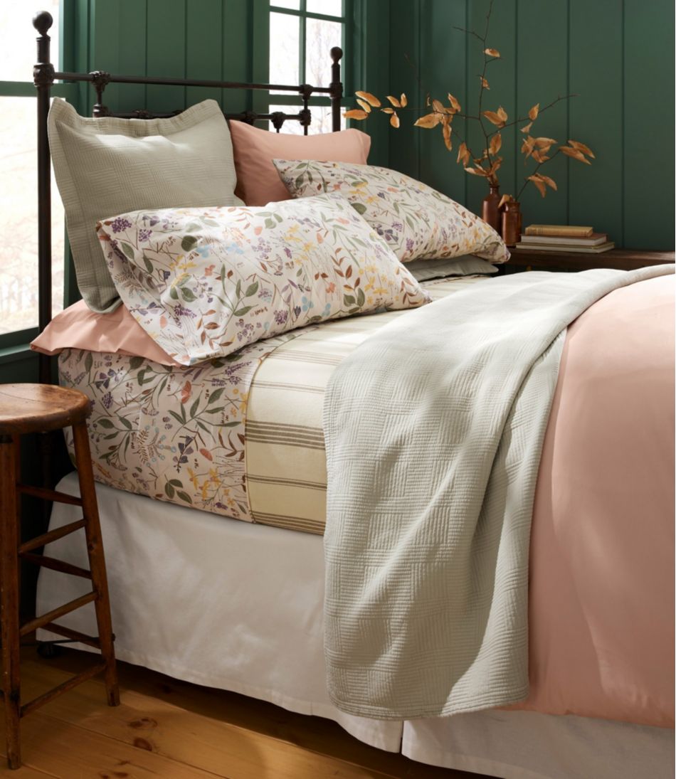 280-Thread-Count Pima Cotton Percale Comforter Cover Collection | L.L.Bean online