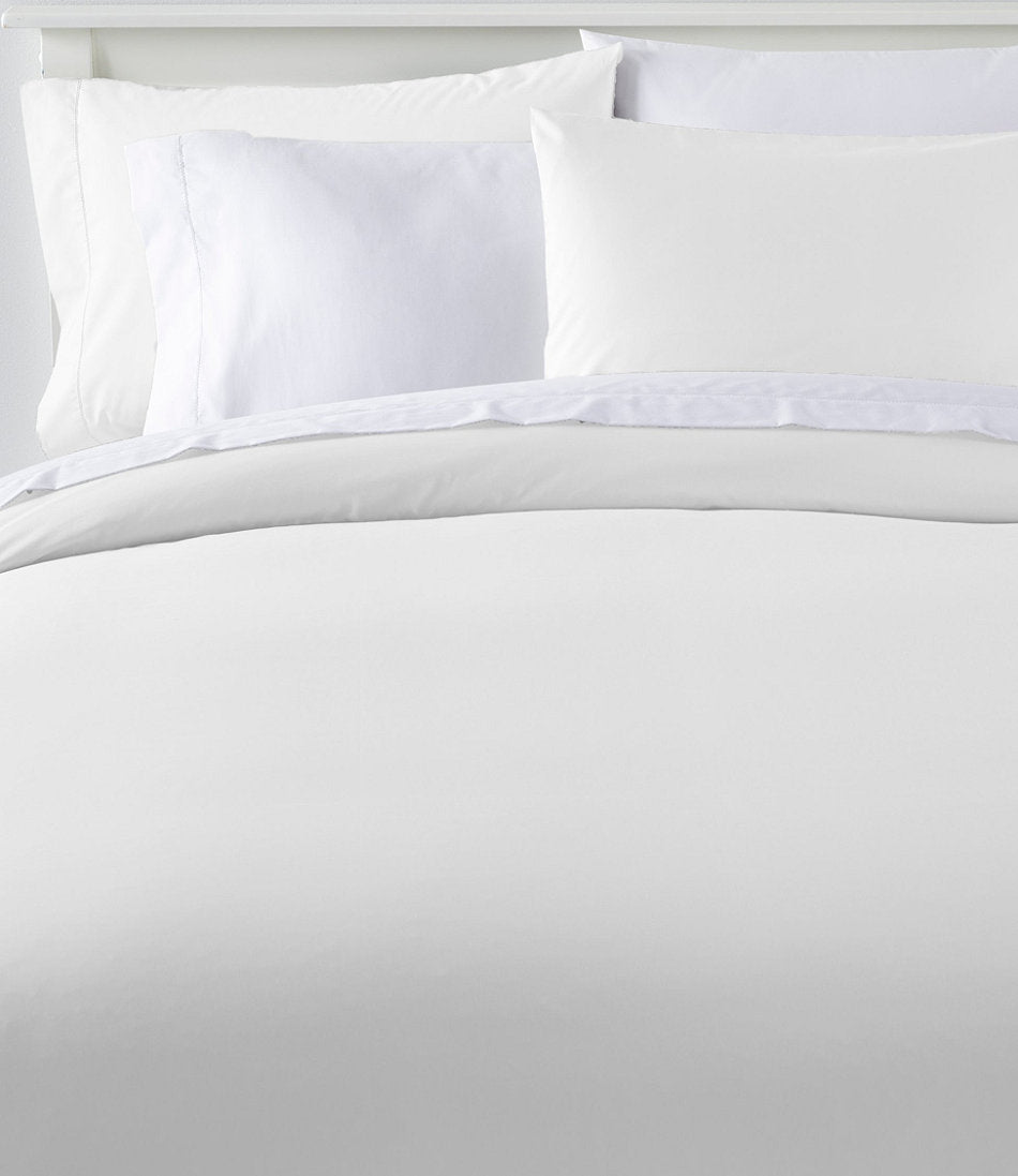 280-Thread-Count Pima Cotton Percale Comforter Cover Collection | L.L.Bean online