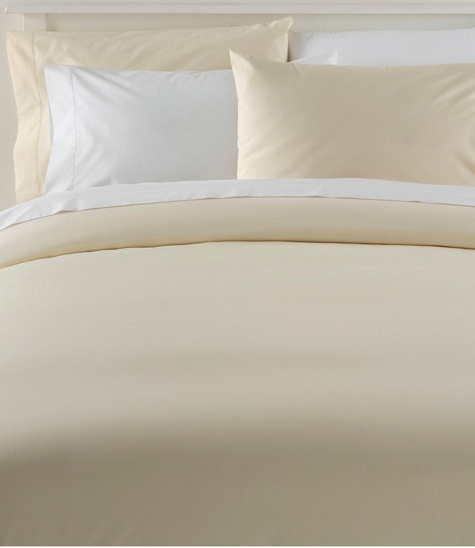 280-Thread-Count Pima Cotton Percale Comforter Cover Collection | L.L.Bean online
