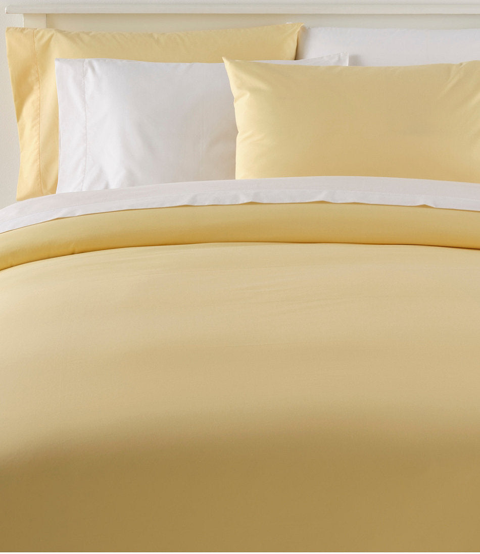 280-Thread-Count Pima Cotton Percale Comforter Cover Collection | L.L.Bean online