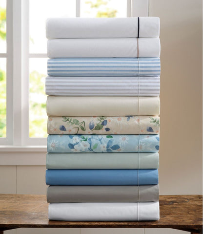 Premium Egyptian Percale Sheet Collection, Stripe | L.L.Bean outlet