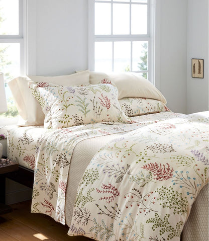 Botanical Floral Flannel Sheet Collection | L.L.Bean discount