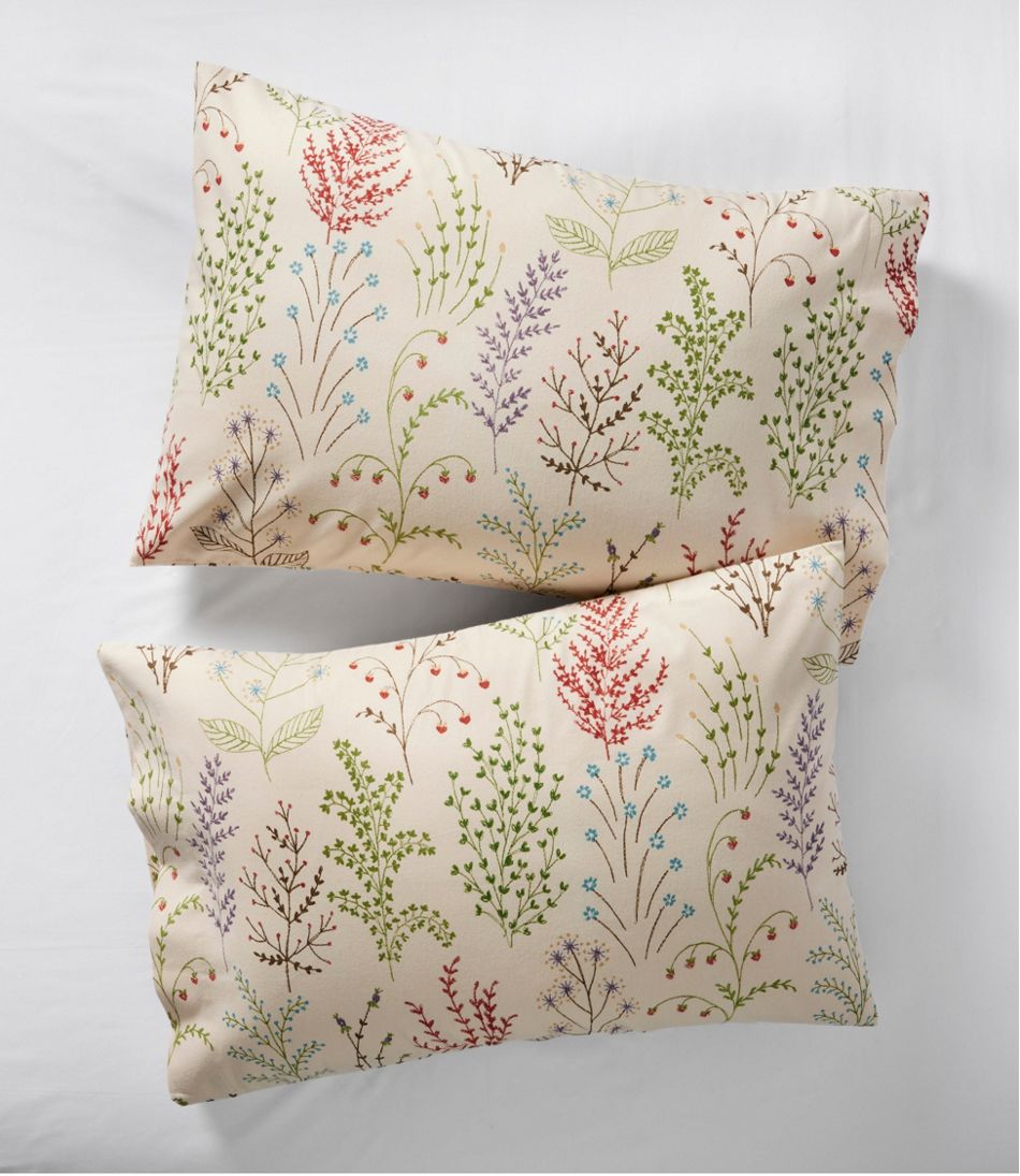 Botanical Floral Flannel Sheet Collection | L.L.Bean discount