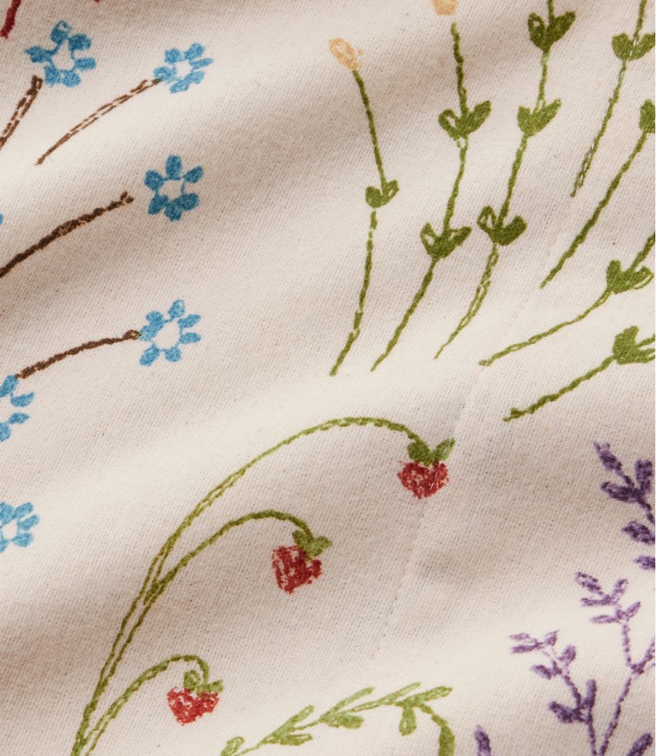 Botanical Floral Flannel Sheet Collection | L.L.Bean discount