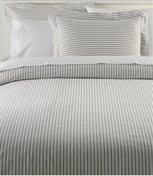 Ultrasoft Comfort Flannel Comforter Cover Collection, Stripe | L.L.Bean sale