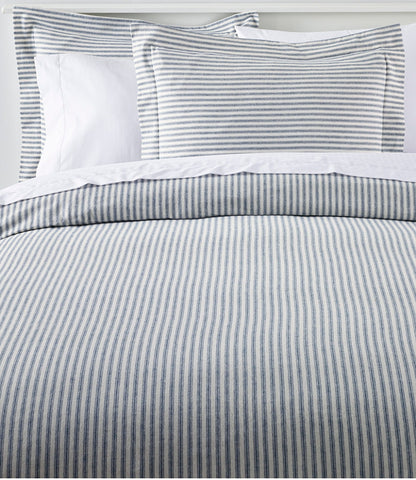 Ultrasoft Comfort Flannel Comforter Cover Collection, Stripe | L.L.Bean sale
