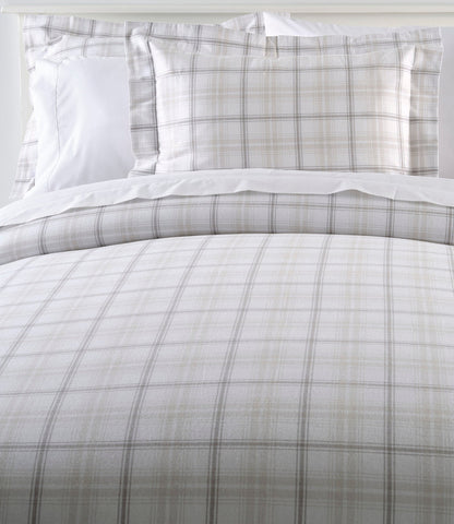 Ultrasoft Comfort Flannel Comforter Cover Collection, Plaid | L.L.Bean for sale