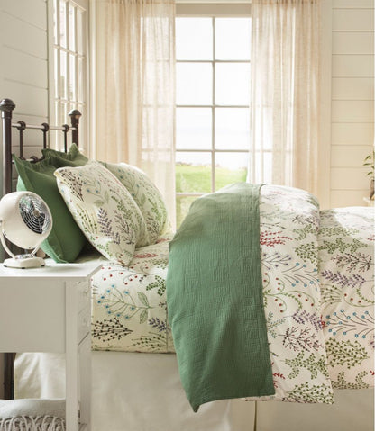 Botanical Floral Percale Sheet Collection | L.L.Bean discount