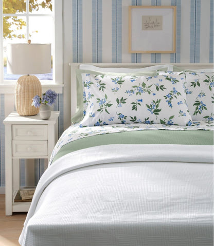 Jess Franks Blueberry Print Percale Sheet Set Collection | L.L.Bean on sale