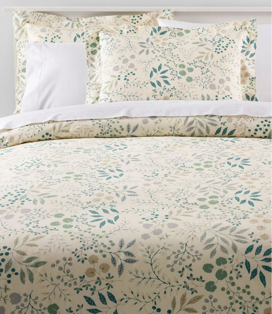 280-Thread-Count Pima Cotton Percale Comforter Cover Collection, Print | L.L.Bean online