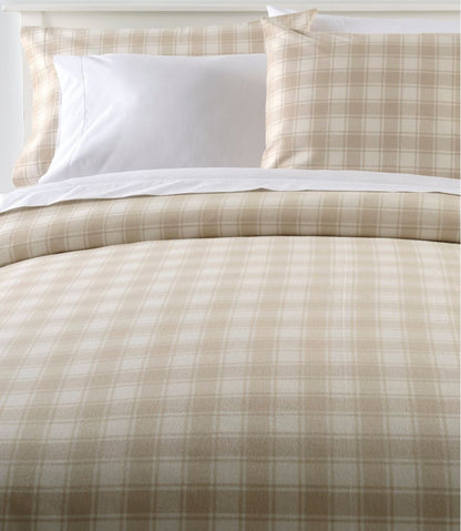 Ultrasoft Comfort Flannel Comforter Cover Collection, Check | L.L.Bean US