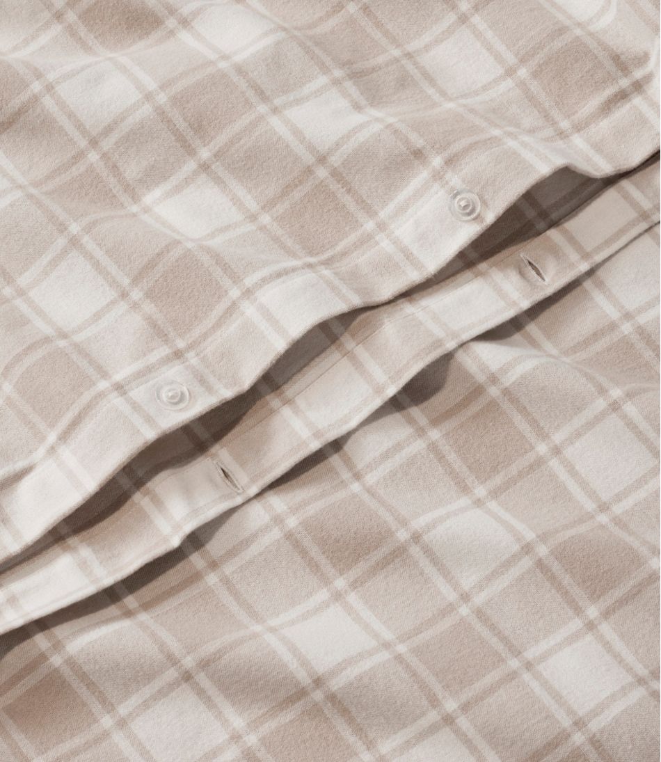Ultrasoft Comfort Flannel Comforter Cover Collection, Check | L.L.Bean US