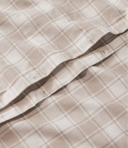 Ultrasoft Comfort Flannel Comforter Cover Collection, Check | L.L.Bean US