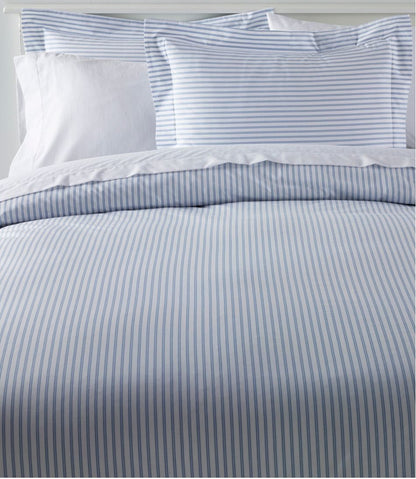 Premium Egyptian Percale Comforter Cover Collection, Stripe | L.L.Bean outlet