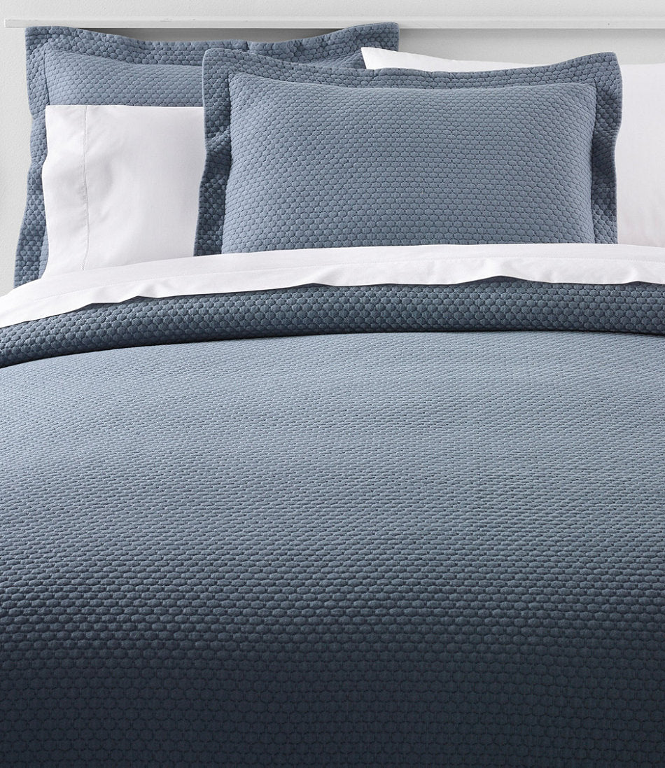 Organic Honeycomb Matelassé Bedspread | L.L.Bean online