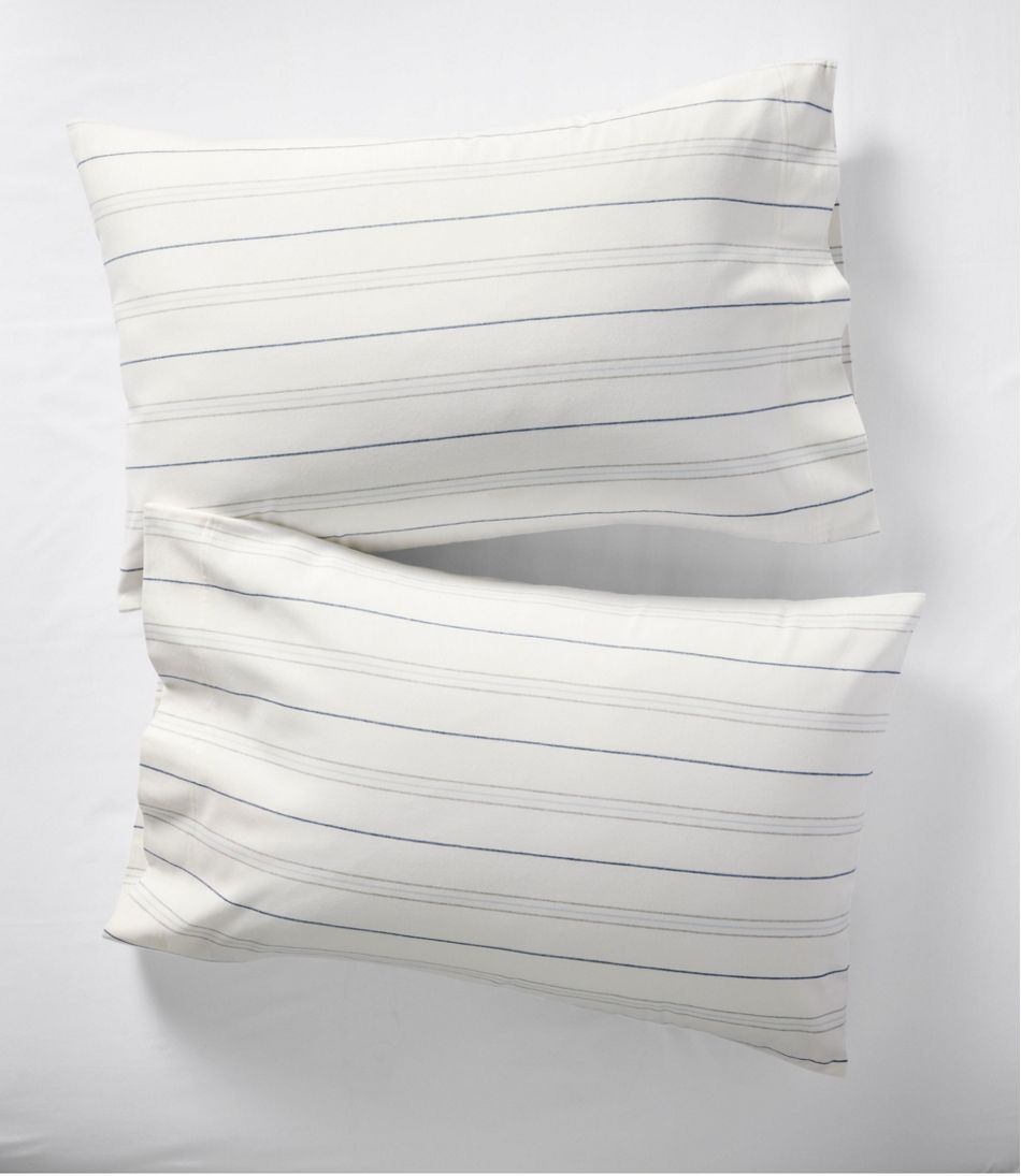 Organic Flannel Sheet Collection, Stripe | L.L.Bean US