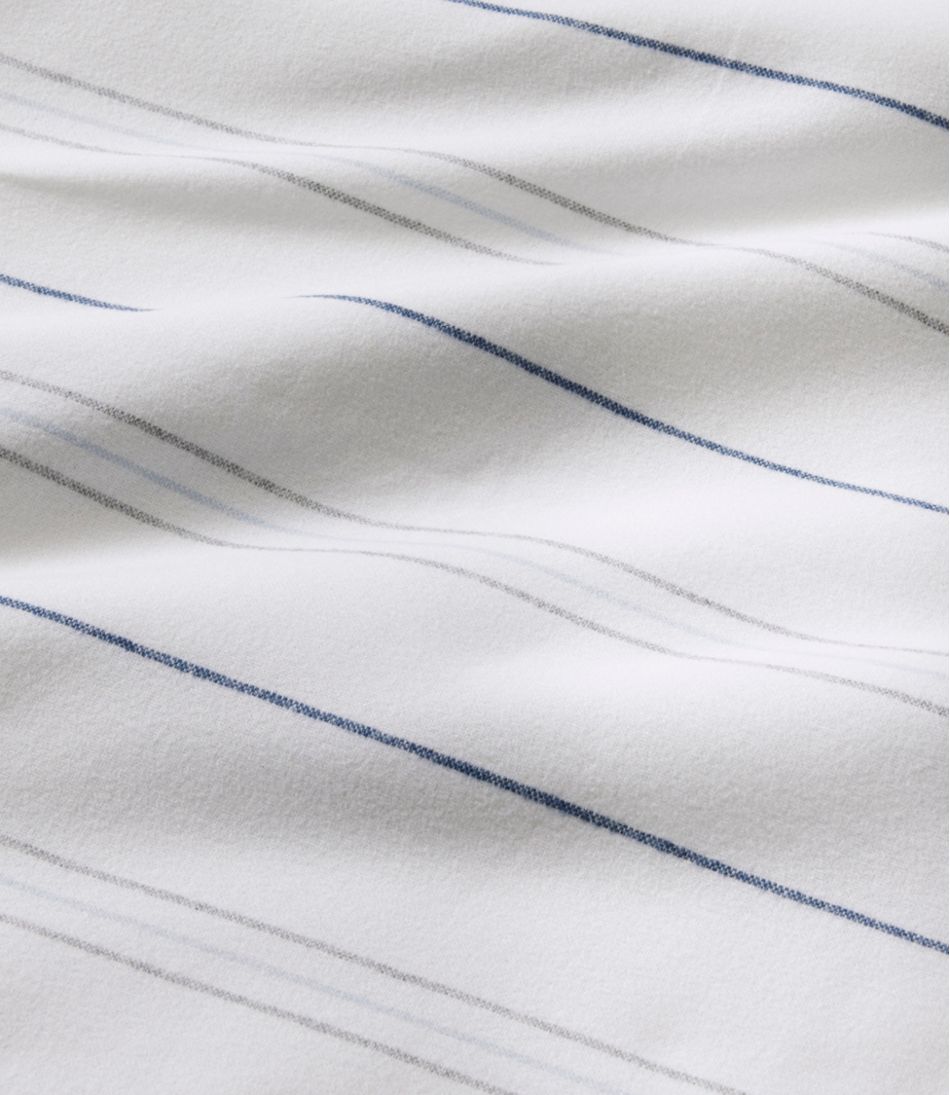 Organic Flannel Sheet Collection, Stripe | L.L.Bean US