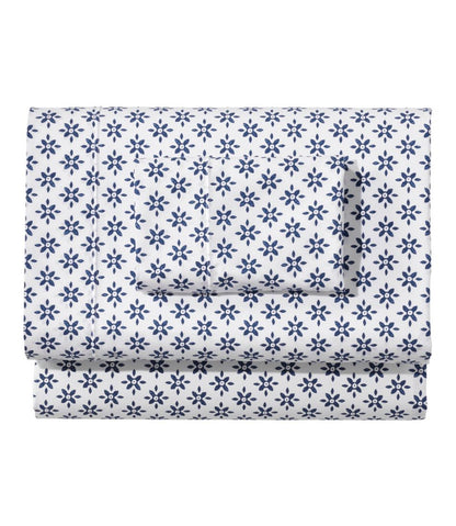 Sunwashed Percale Sheet Collection, Block Floral Print | L.L.Bean on sale