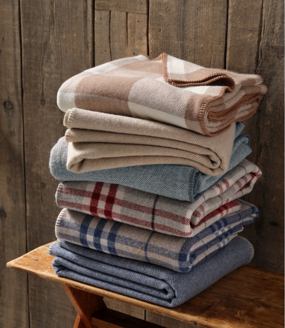 Washable Wool Blanket, Plaid | L.L.Bean discount