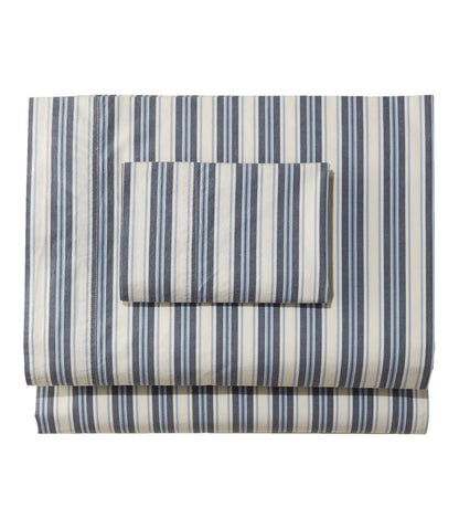 Sunwashed Percale Sheet Collection, Stripe | L.L.Bean US