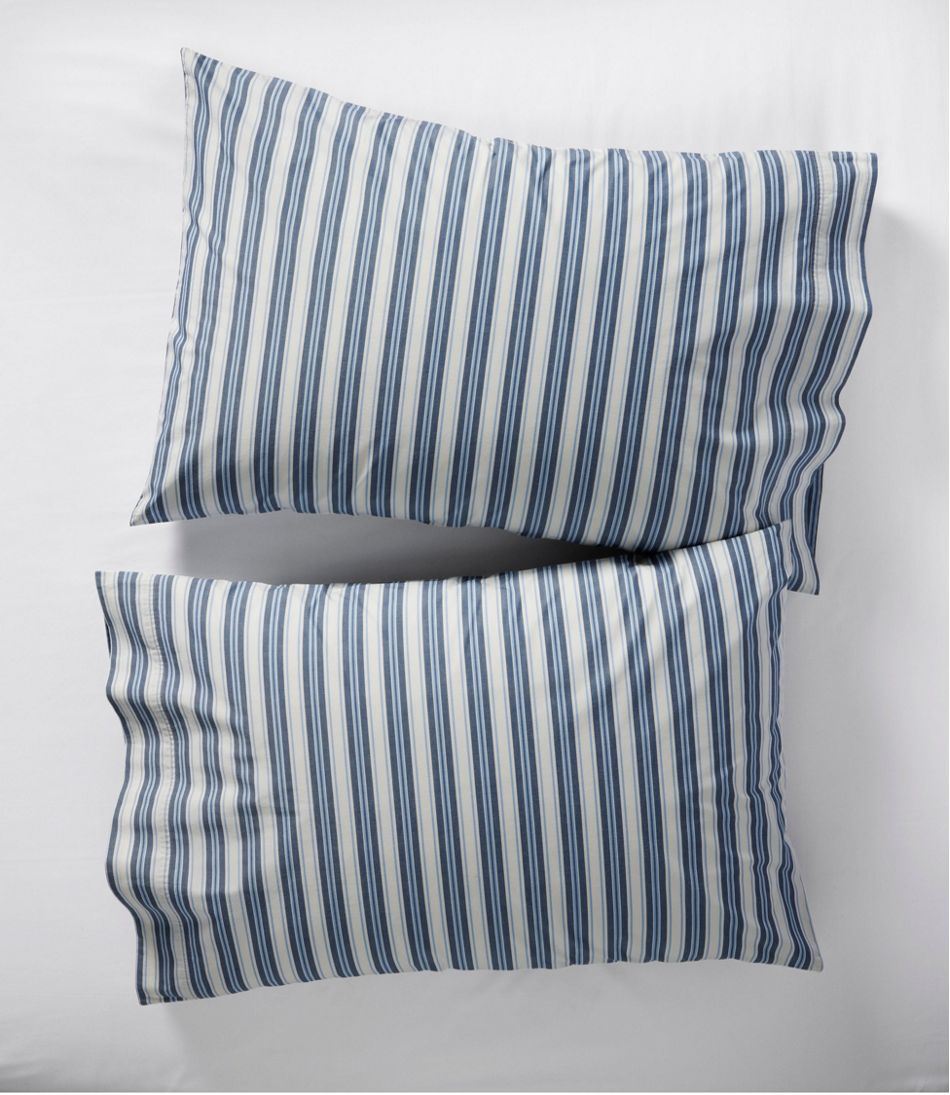 Sunwashed Percale Sheet Collection, Stripe | L.L.Bean US