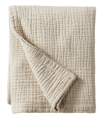 Lightweight Cotton Gauze Throw | L.L.Bean online