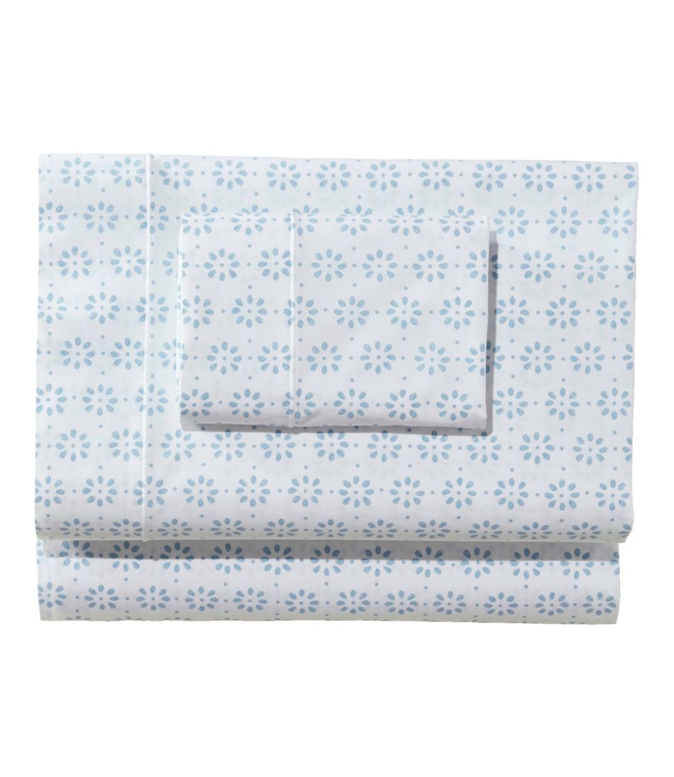 Sunwashed Percale Sheet Collection, Print | L.L.Bean US