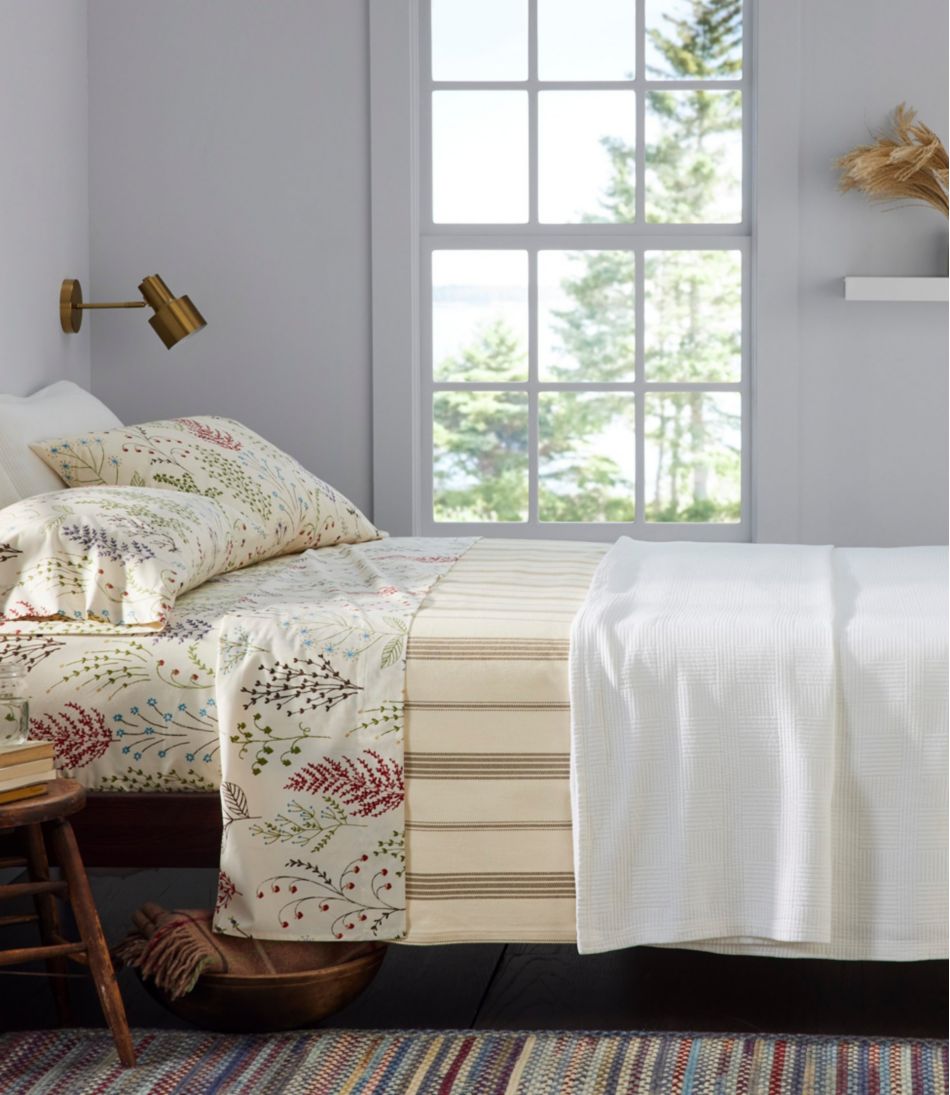 Organic Cotton Blanket, Stripe | L.L.Bean discount