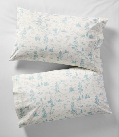 Lakeside Toile Percale Sheet Collection | L.L.Bean for sale