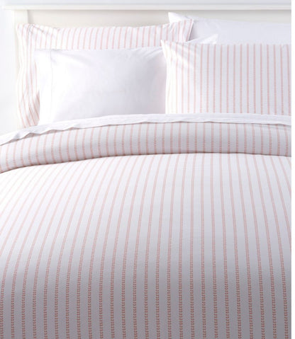 Sunwashed Percale Comforter Cover, Stripe Leaf | L.L.Bean for sale