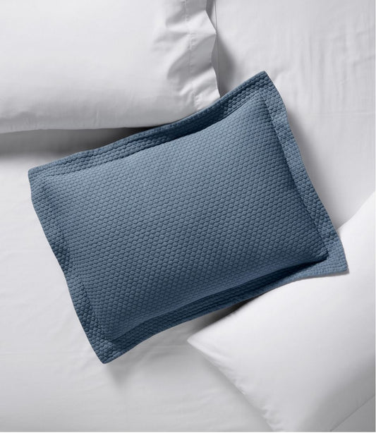 Organic Honeycomb Matelassé Sham | L.L.Bean US