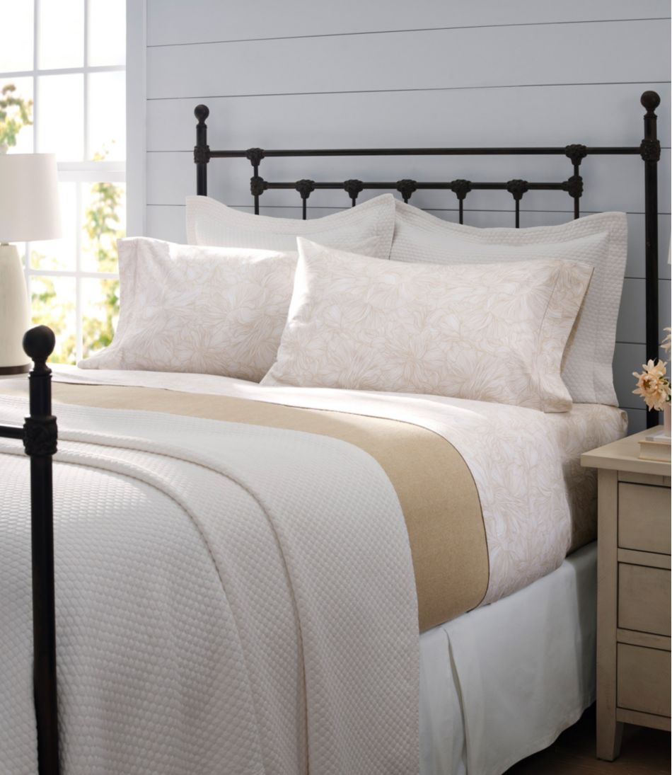 Organic Honeycomb Matelassé Sham | L.L.Bean US