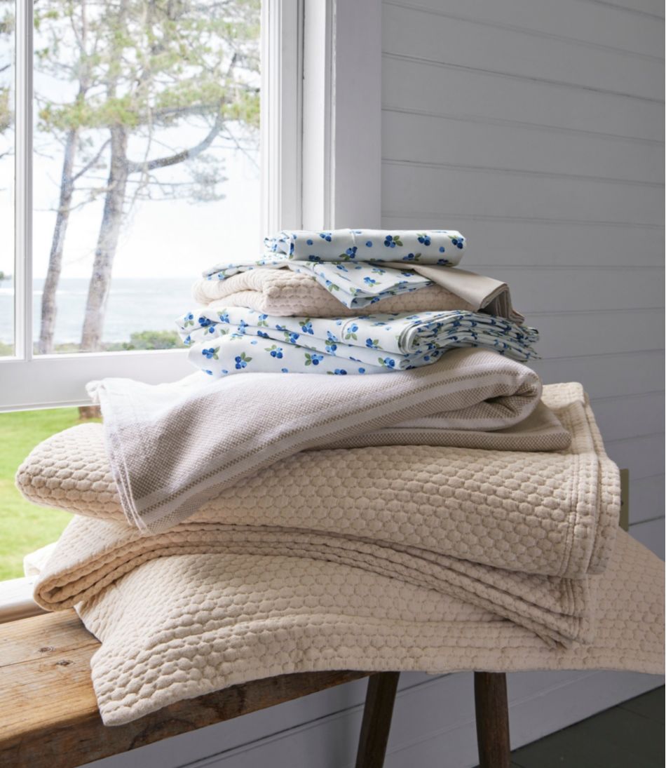Organic Honeycomb Matelassé Sham | L.L.Bean US