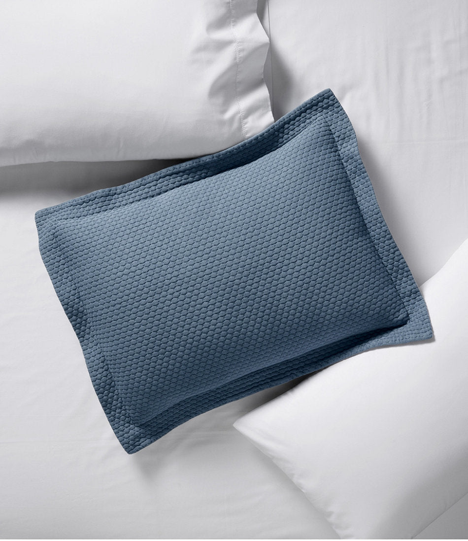 Organic Honeycomb Matelassé Sham | L.L.Bean US
