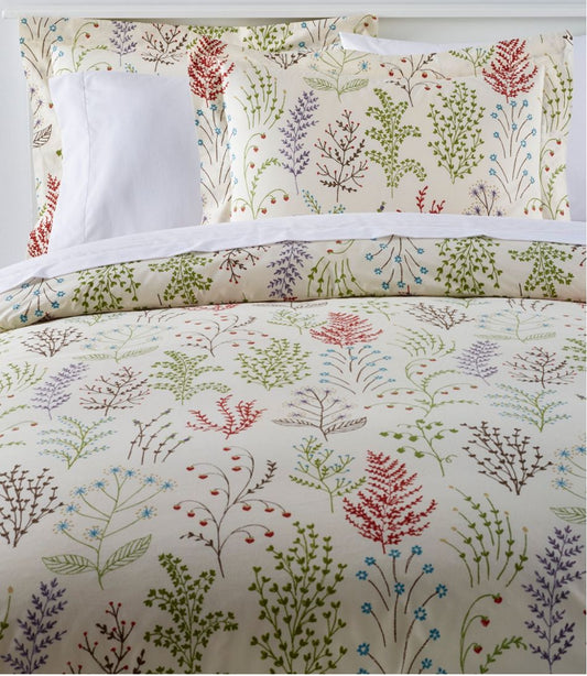 Botanical Floral Percale Comforter Cover Collection | L.L.Bean discount