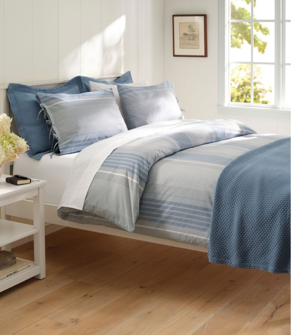 Organic Honeycomb Matelassé Coverlet | L.L.Bean online