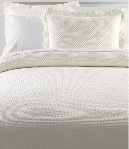 Organic Honeycomb Matelassé Coverlet | L.L.Bean online