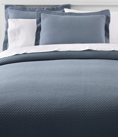 Organic Honeycomb Matelassé Coverlet | L.L.Bean online