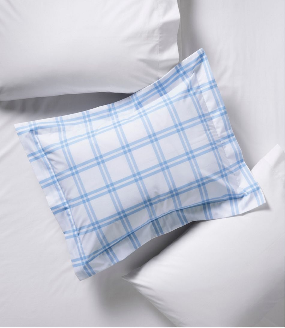 280-Thread-Count Pima Cotton Percale Comforter Cover Collection, Windowpane | L.L.Bean discount